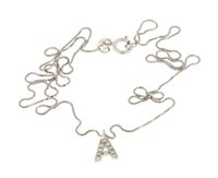 Collana Soranzo Gioielli Donna Pietre Preziose in Oro bianco Diamante 0.04 Ct GI10368848 - GI10368848